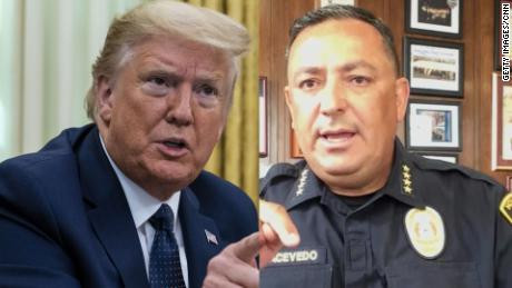 ‘If you don’t have something constructive to say, keep your mouth shut’ – Courageous police officer tells Donald Trump (Video)