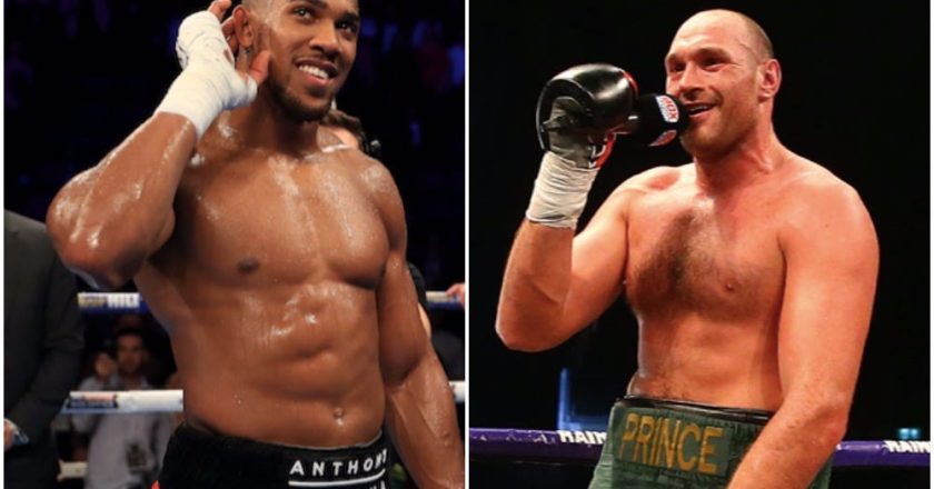 British boxer Tyson Fury criticizes Anthony Joshua for failing to keep his promise of training with him