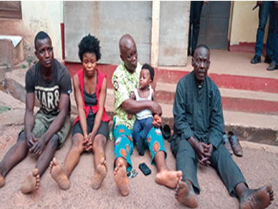10 arrested for child trafficking, robbery, murder in Enugu
