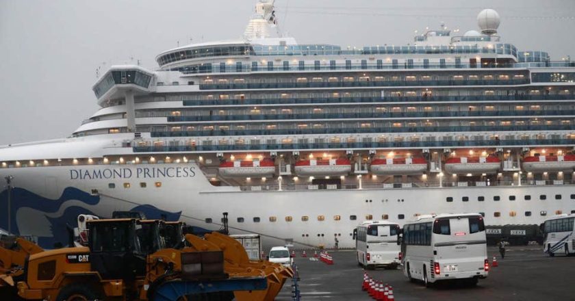 14 US passengers test positive for Coronavirus after being evacuated from a Japanese cruise ship 