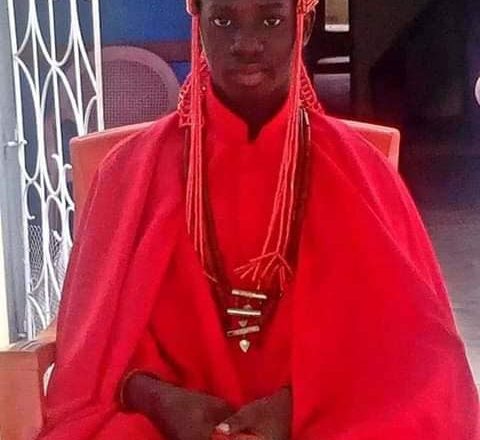 Young Student Becomes King in Ondo State following His Father’s Passing