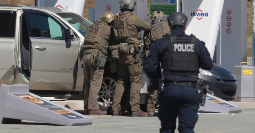 16 people dead in Canada after gunman disguised as police officer goes on 12 hour shooting spree