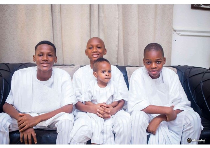 Sunmbo Adeoye shares photos from her daughter's naming ceremony that was celebrated via Zoom