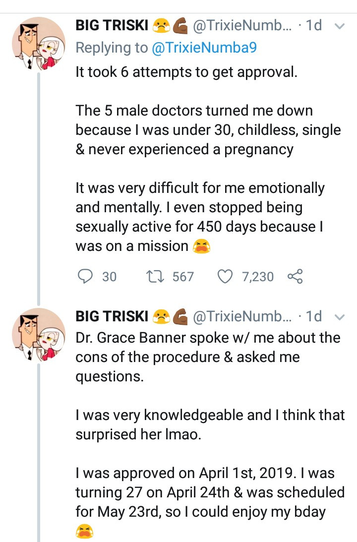 28-year-old unmarried woman explains why she had her fallopian tubes removed so as not to have kids