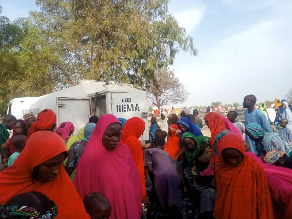 One killed as fire razes IDP camp in Borno (photos)