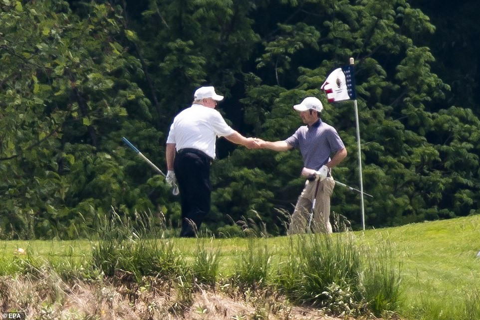 Old tweets of Trump criticizing Obama for golfing during the Ebola crisis resurfaces after Trump was pictured playing golf amid Coronavirus pandemic