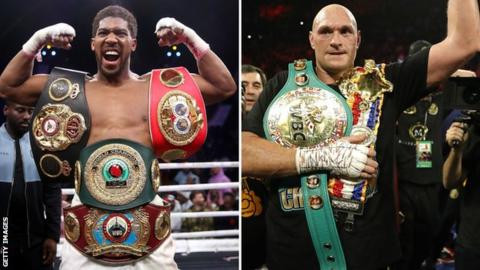 ?Anthony Joshua will face Tyson Fury at the start of 2021 or 2020 if Wilder withdraws - Anthony Joshua's management says class=
