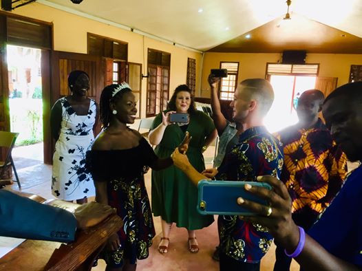 Coronavirus Lockdown: Young couple trek back home after their wedding in Uganda (photos)