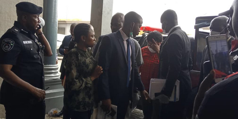 Houseparty: Funke Akindele and hubby plead guilty (photos)