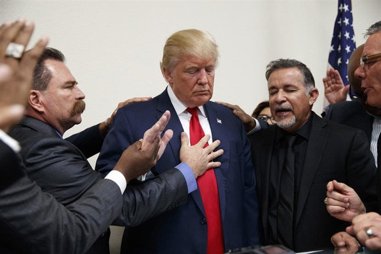 Trump tweets about Palm Sunday and sparks controversy over faith