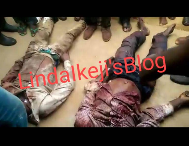 Man calls for justice as he shares graphic footage of his father and brother killed by "Fulani herdsmen" in Ondo state