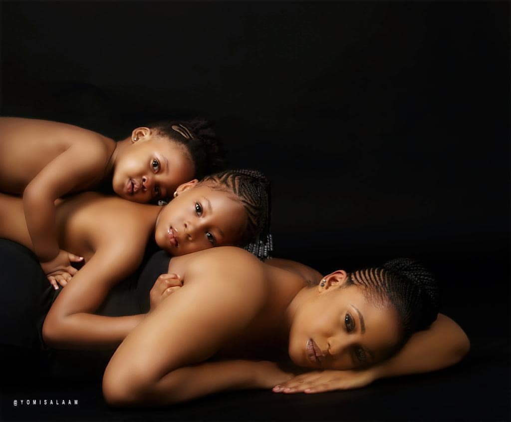 Sandra Okagbue, a Former Beauty Queen, Marks Mother's Day with Lovely New Photos of Herself and Her Daughters