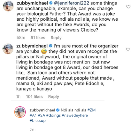 Monica Friday drags Zubby Michael for controversial AMVCA comments