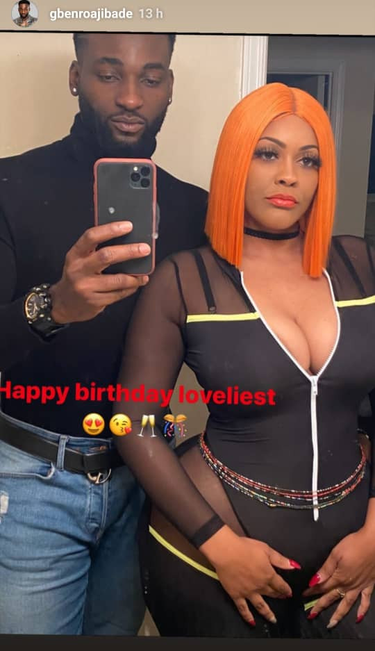 Actor Gbenro Ajibade shows off his "new girlfriend"  (photos/video)