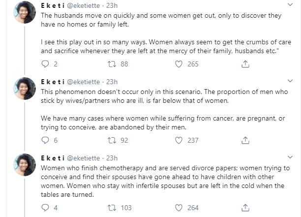 Female prisoners are abandoned by their families than male prisoners - Twitter user 