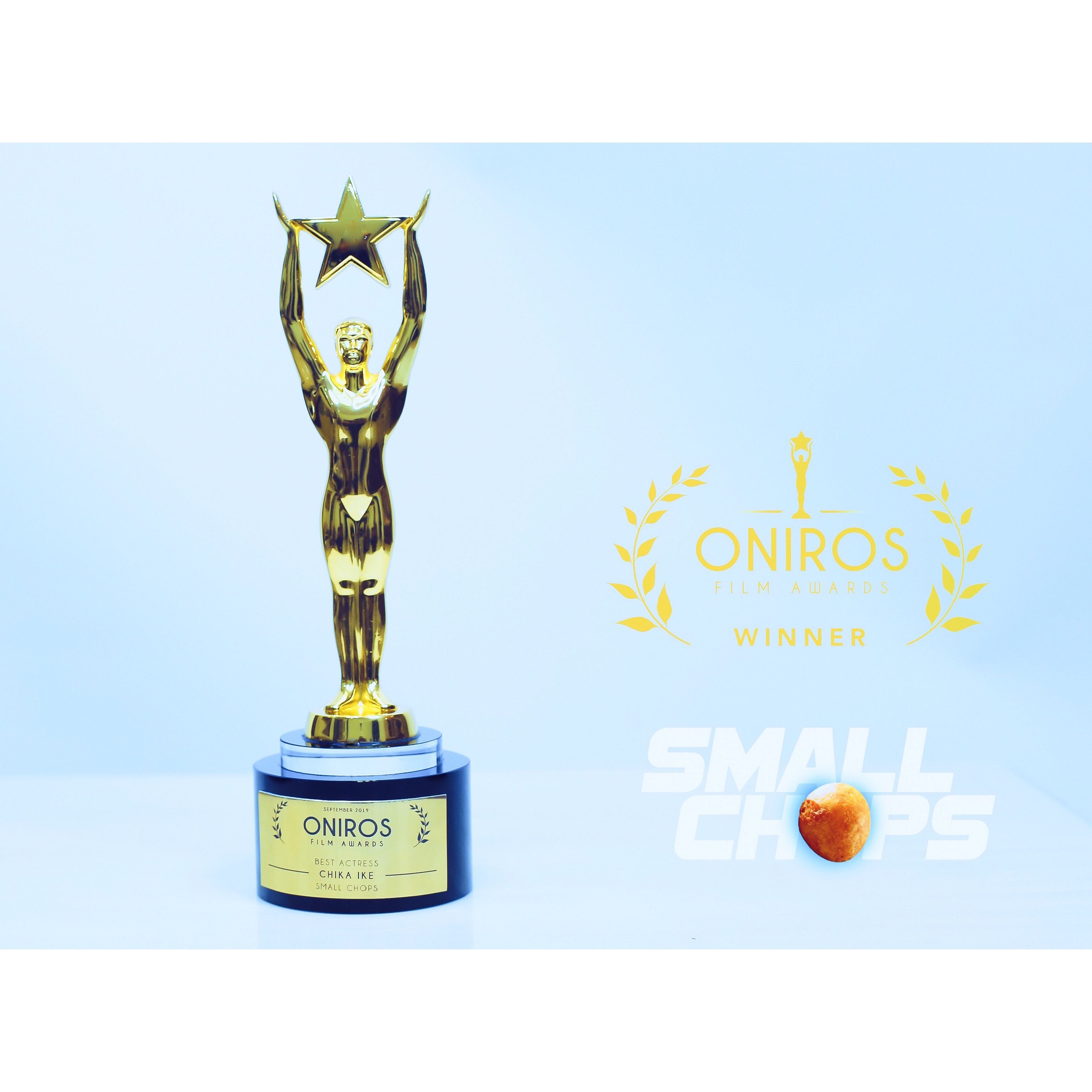  Chika Ike wins several international awards for her movie Small Chops