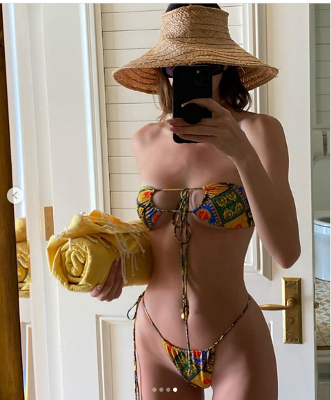 Supermodel Kendal Jenner flaunts her bikini body in new sexy photos