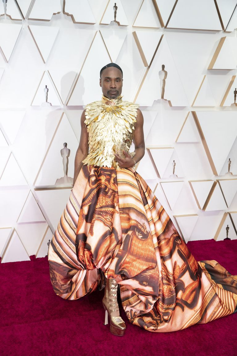 Here's Billy Porter look to the Oscars which was inspired by Kensington Palace