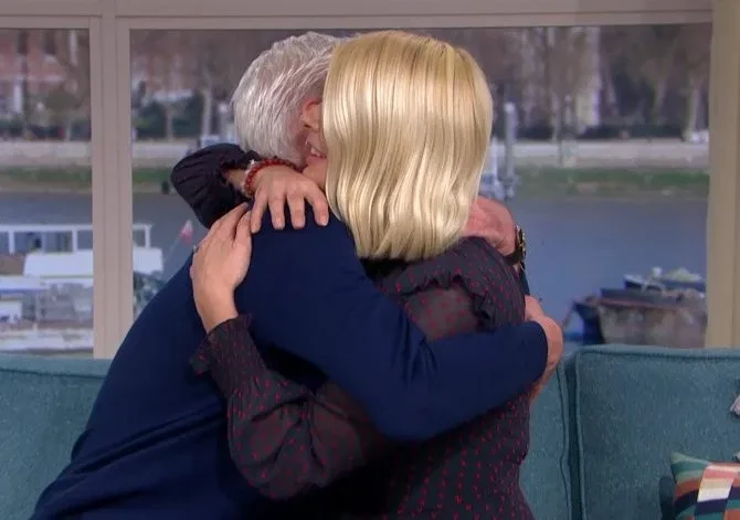 Weeks before his 27th wedding anniversary to his wife, 57 year old TV star Philip Scoffield comes out as gay on live TV