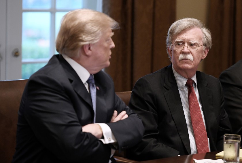 White House issues formal threat to former Nat. Security adviser John Bolton to keep him from publishing book