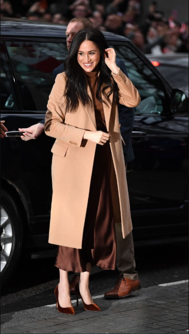 Kate Middleton wears a similar coat to Meghan Markle on latest leg of whirlwind tour