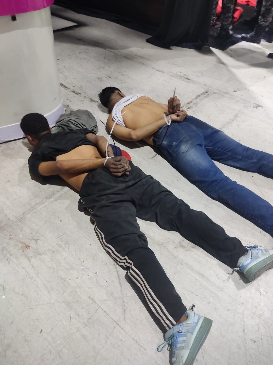 PICTORIAL: Ecuador police arrest gunmen for invading TV studio