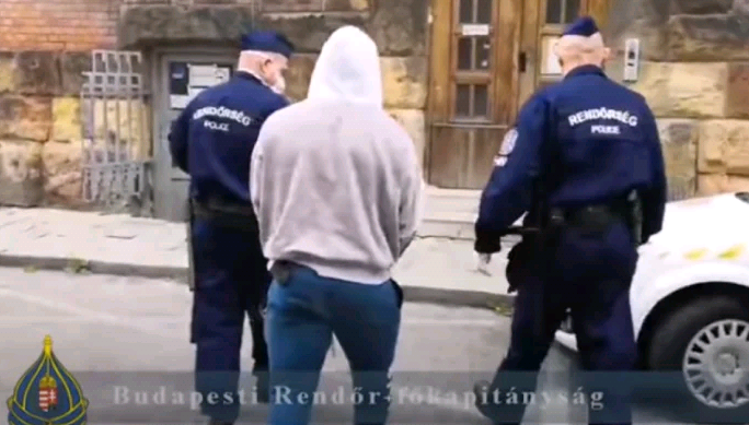 22-year-old Nigerian student arrest in Hungary for suspicion of sexually assaulting a sex worker (photos/video)