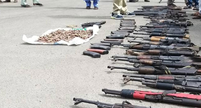 Rifles Found in Bauchi Forest