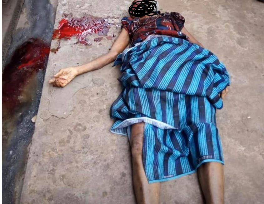 85-year-old woman jumps to her death in Anambra (graphic photo)