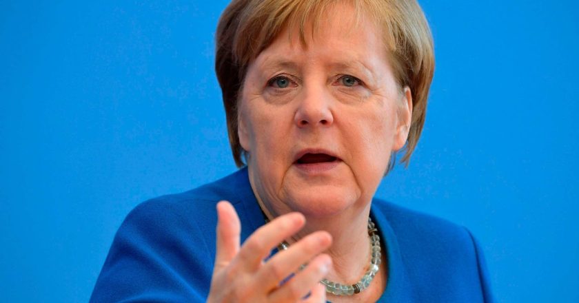 Angela Merkel in self-isolation after her doctor tested positive for coronavirus
