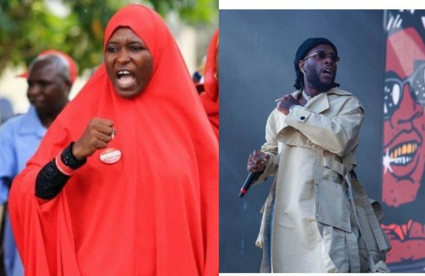 Any celebrity that messes up will be called out, if you have a problem with it take a dive anywhere – Activist, Aisha Yesufu slams Burna Boy (video)