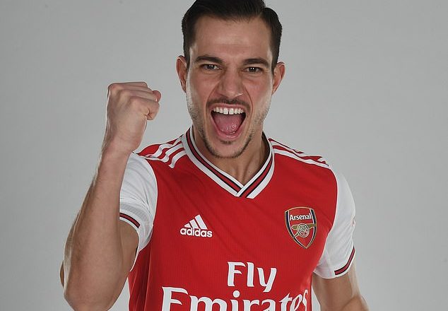 Photos of Arsenal’s Loan Signing of Cedric Soares from Southampton