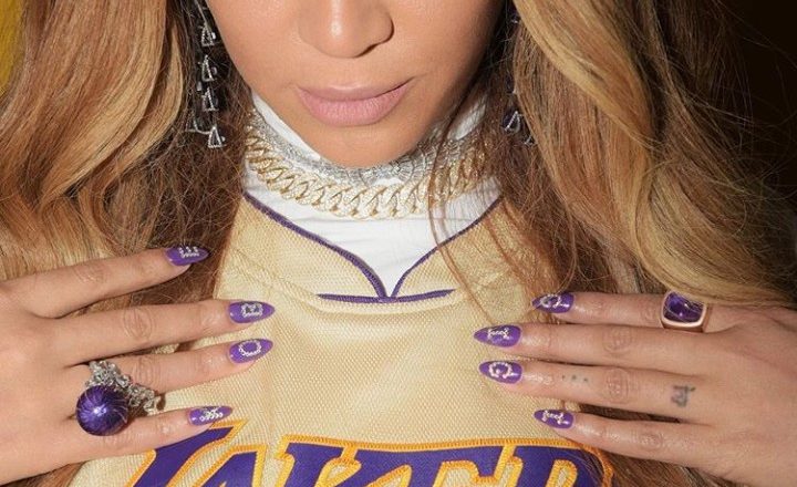 Beyonce and Jennifer Lopez pay tribute to Kobe and Gigi Bryant with nail art (See Photos)