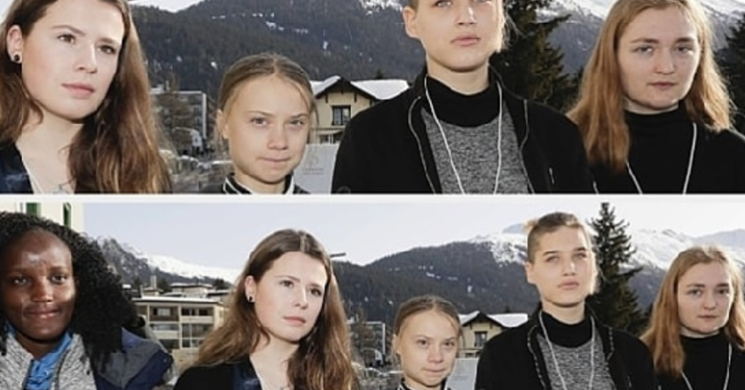Climate activist Vanessa Nakate calls out racism in the media for cropping her out of a photo with Greta Thunberg
