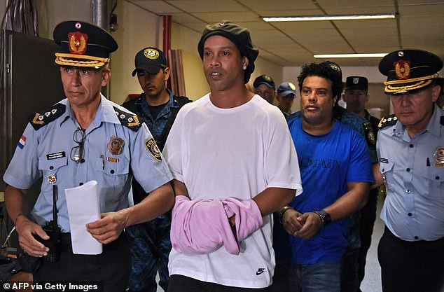 Brazilian football icon, Ronaldinho, released from Paraguayan prison and moved to house arrest after completing a 32-day sentence