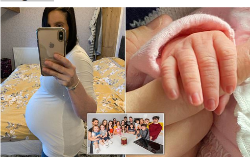 Britain’s biggest family welcomes their 22nd baby, a girl