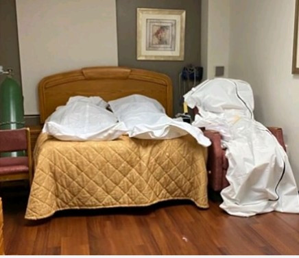 COVID-19: Detroit Hospital Shocking Photos of Bodies Piled Up and Stored