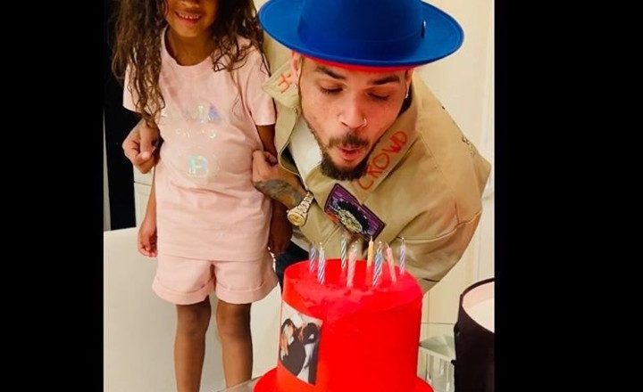 Heartwarming Video Shows Chris Brown’s Daughter Singing to Him on His Birthday