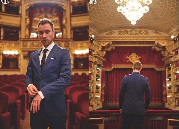 Christian Eriksen’s Unveiling at La Scala Opera House Marks His £17.5m Move from Tottenham to Inter Milan