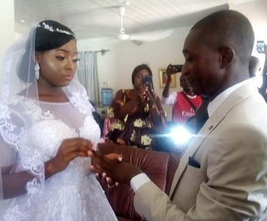Lockdown Wedding: Couple in Taraba Ties the Knot in their Living Room