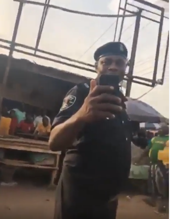 Police Officer Shoots Nigerian Man’s Car Tires Amid Coronavirus Lockdown