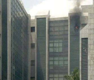 Fire Engulfs Corporate Affairs Commission Headquarters in Abuja