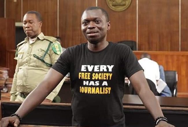 Court grants journalist, Agba Jalingo, N10m bail