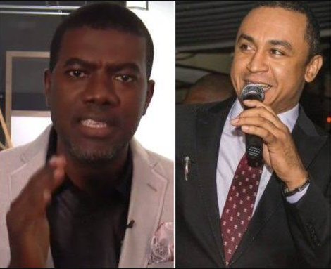 Daddy Freeze and Reno Omokri get into a public disagreement over their interpretation of the Bible