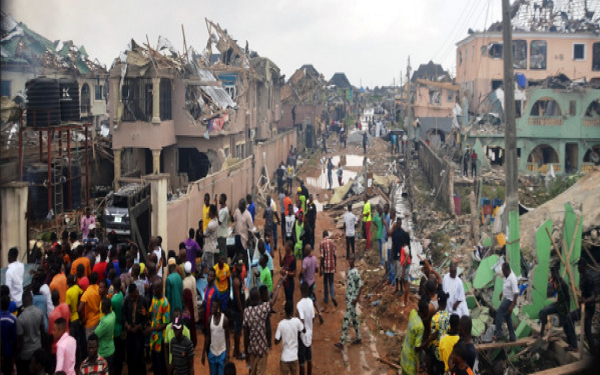 Death toll in Lagos explosion climbs to 20