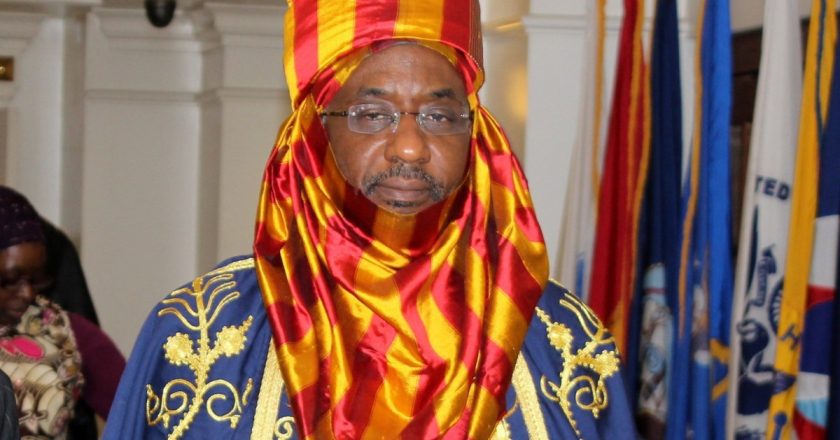 Sanusi, the Dethroned Emir of Kano, Arrested and Banished to Nasarawa State