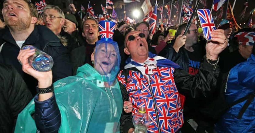 Dramatic Scenes of Celebration in London as the UK Formally Exits EU after 47 Years