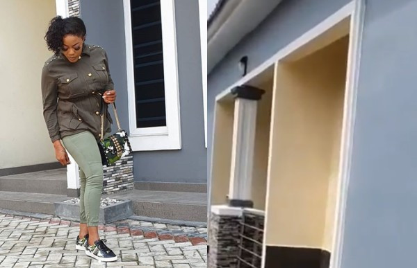Eve Esin show off her newly built house, dedicates it to her late mother (video)
