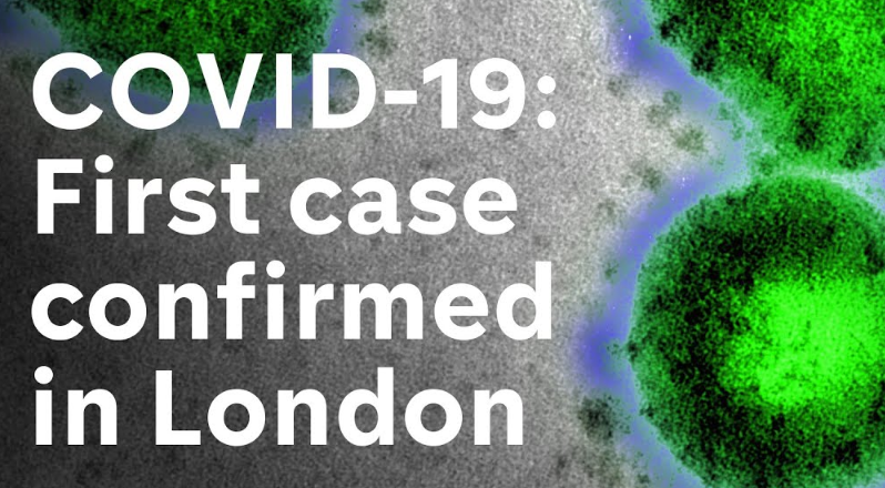Confirmation of the First Case of Coronavirus in London
