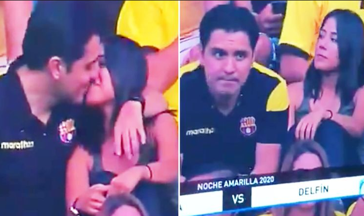 Football Fan’s Guilty Act Caught on Camera Leads to Breakup with Girlfriend
